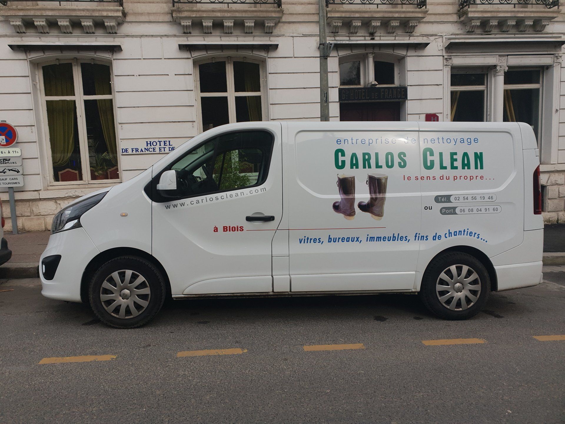 Notre véhicule d'intervention