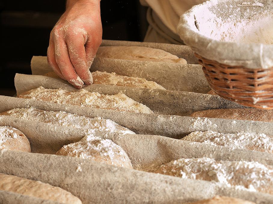 Boulangerie traditionnelle façonnée à la main