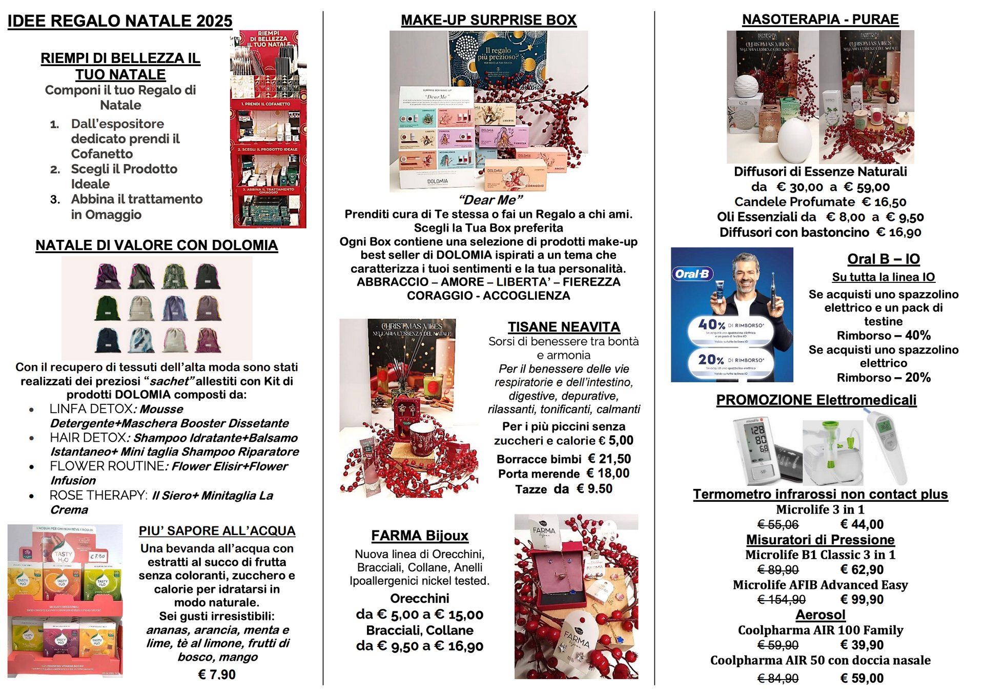 Immagine che mostra l'opuscolo di dicembre