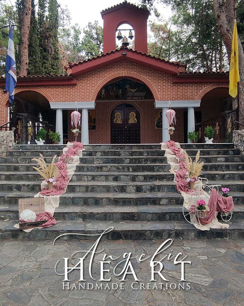 Διακόσμηση βάπτισης Angelic HEART