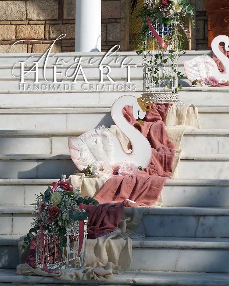 Διακόσμηση βάπτισης Angelic HEART