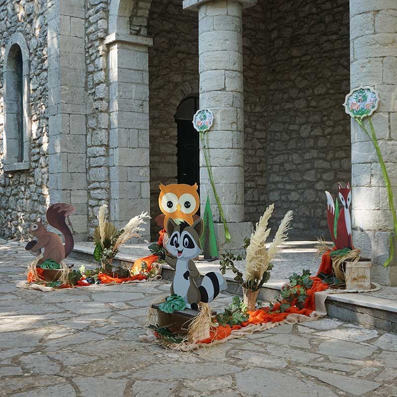 Διακόσμηση βάπτισης Angelic HEART