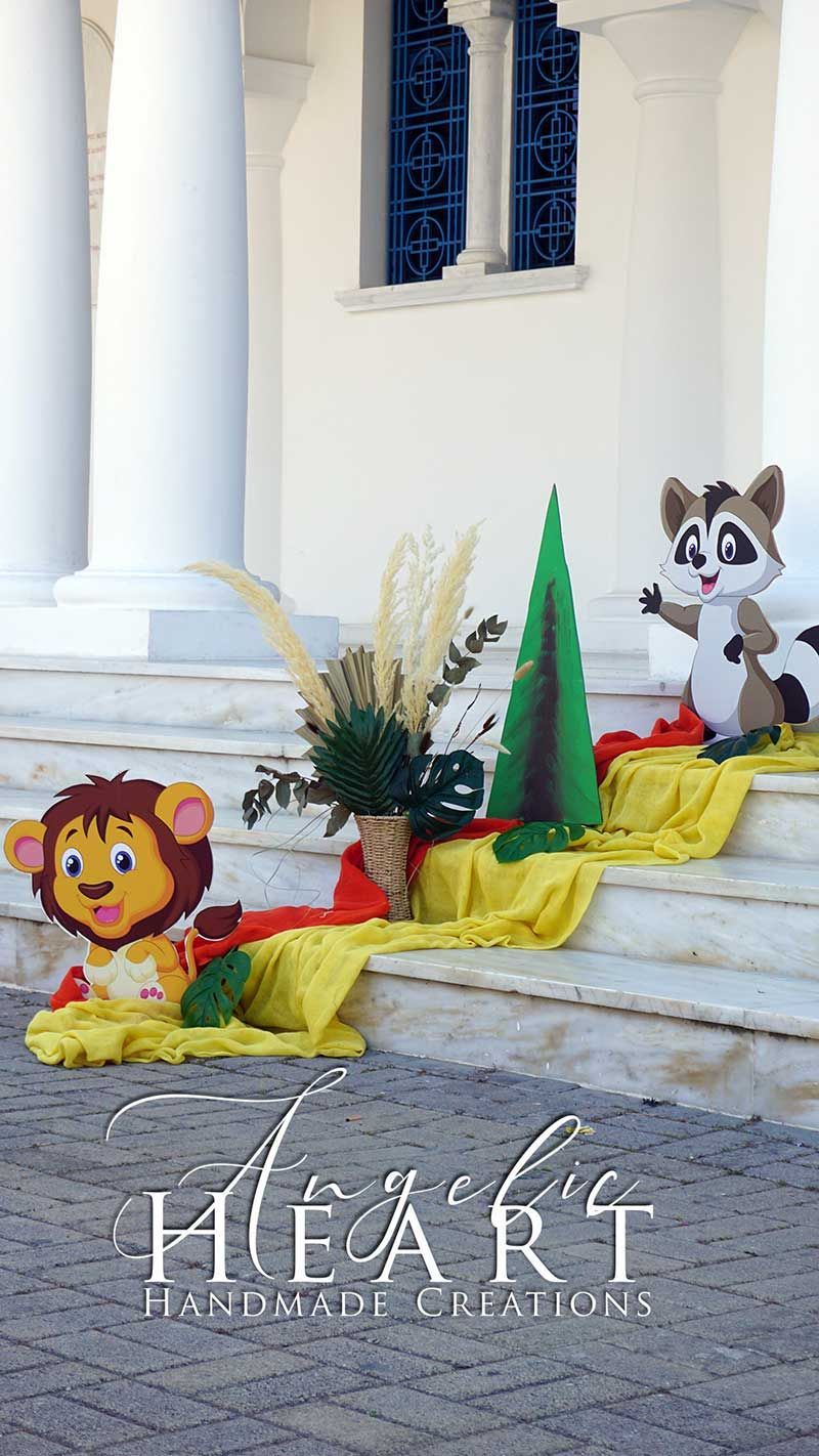 Διακόσμηση βάπτισης Angelic HEART