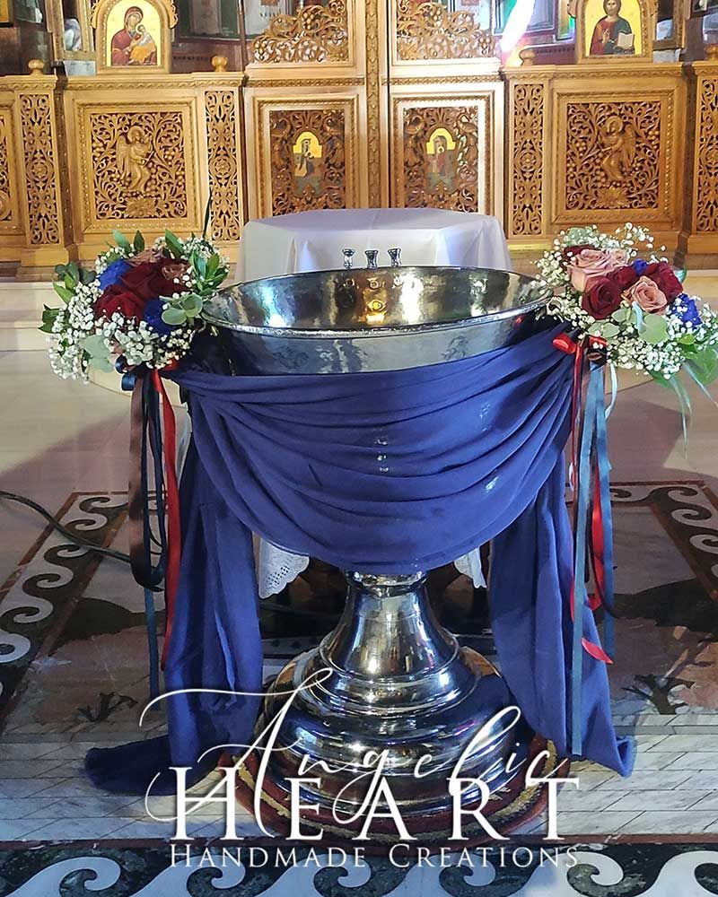 Διακόσμηση βάπτισης Angelic HEART