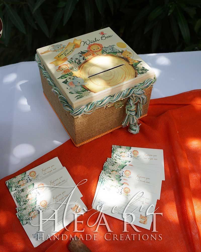 Διακόσμηση βάπτισης Angelic HEART