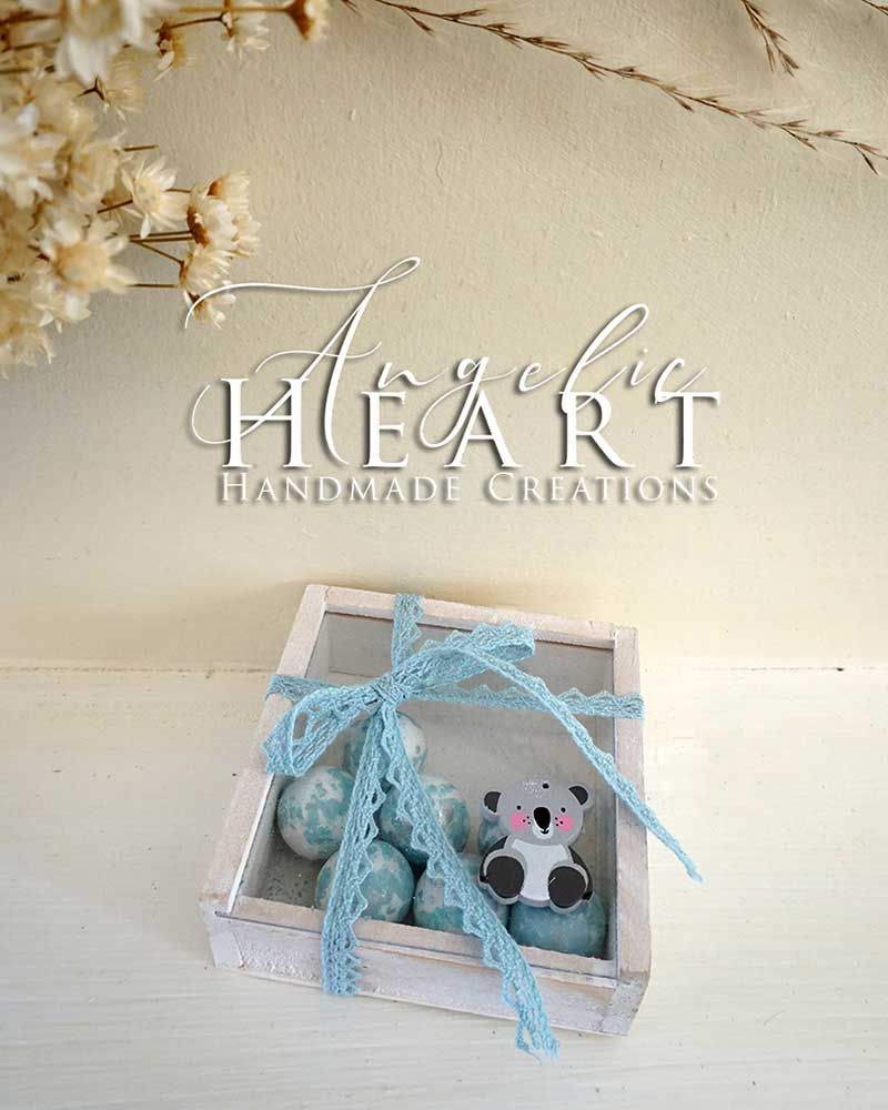 Μπομπονιέρες Βάπτισης Angelic Heart