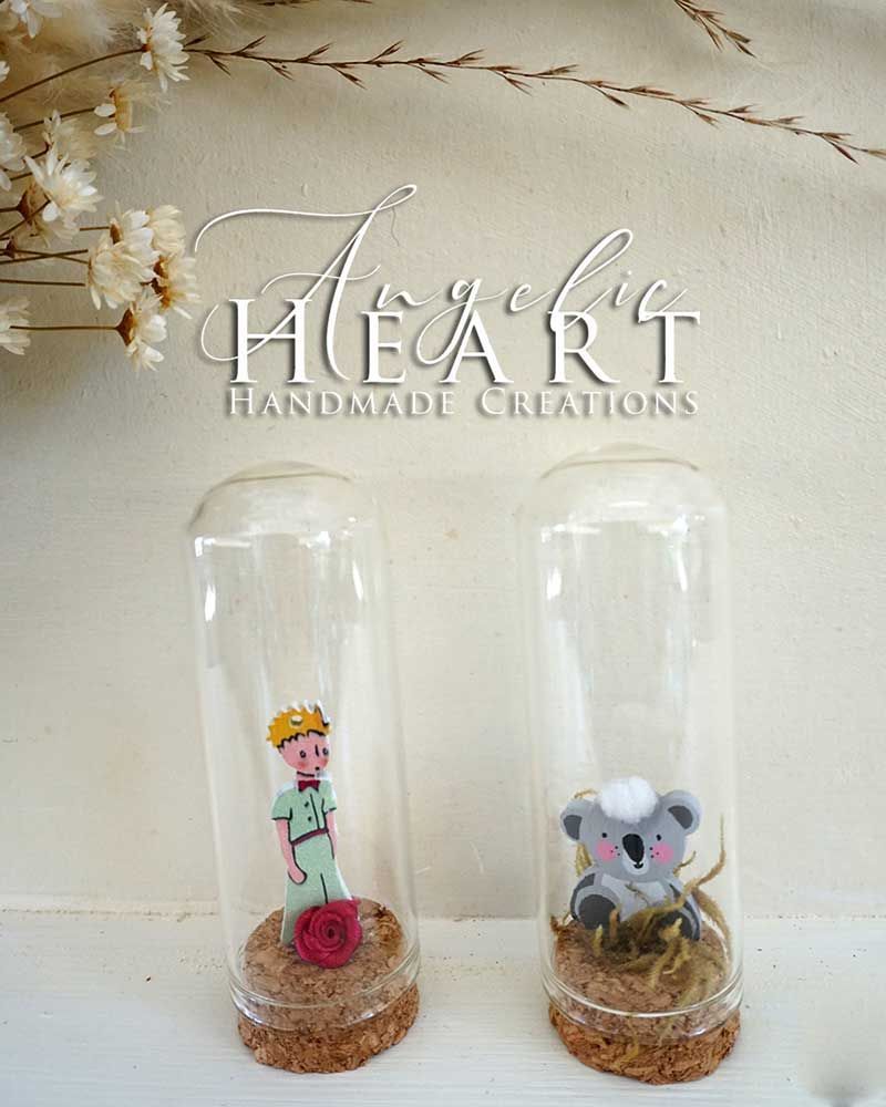 Μπομπονιέρες Βάπτισης Angelic Heart