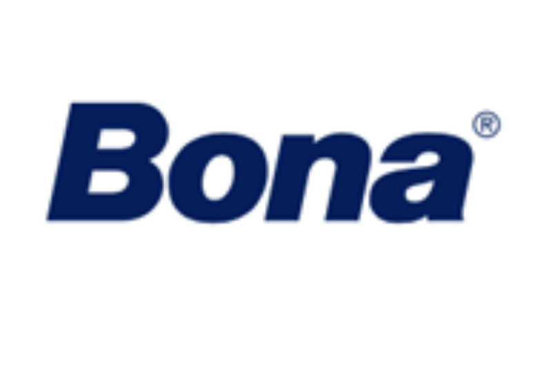 Bona-Logo in Marineblau auf weißem Hintergrund.