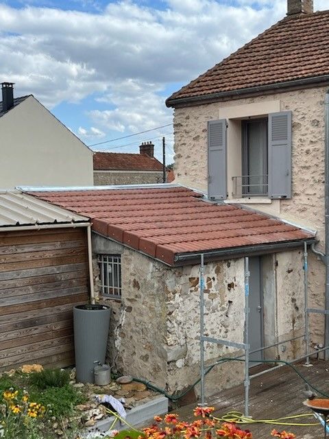 rénovation tuiles toit garage