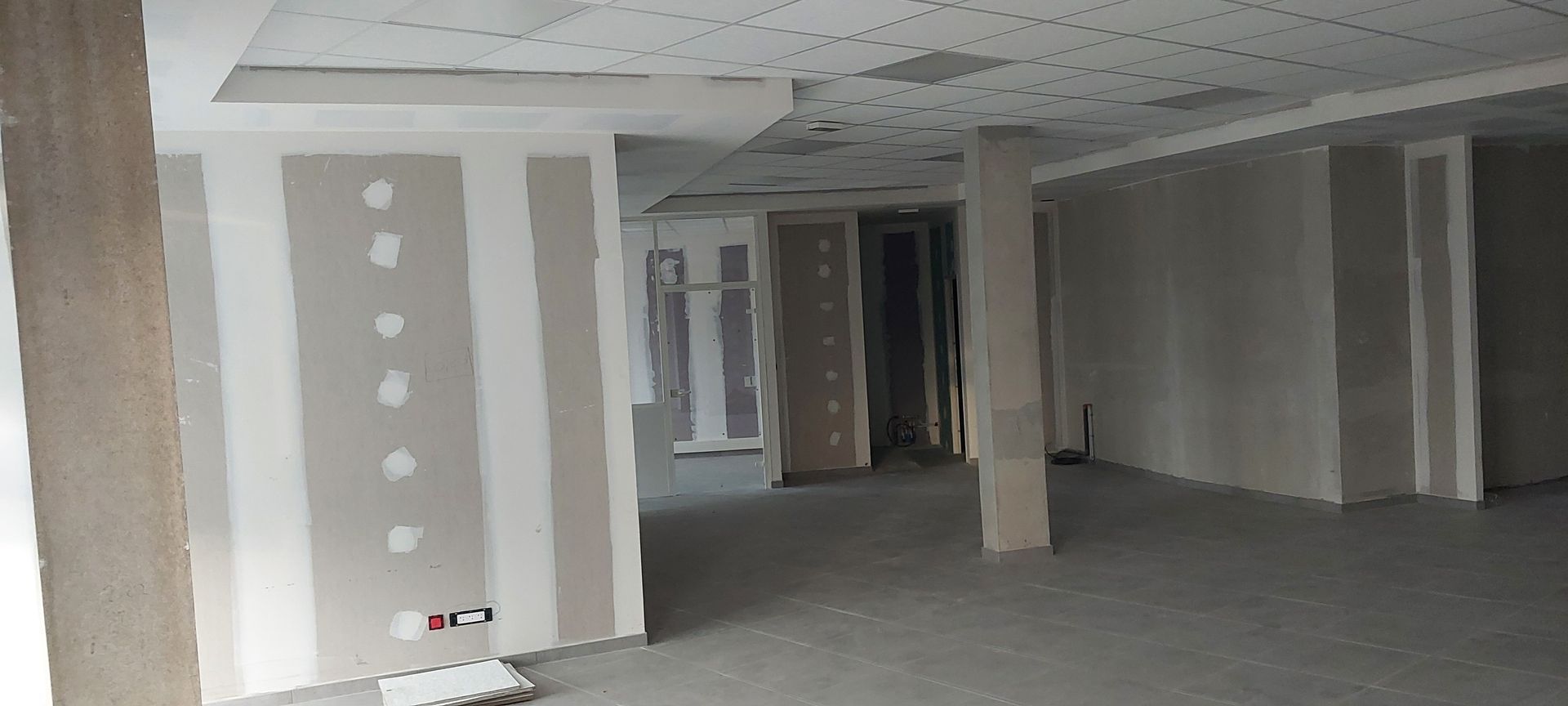 Travaux de cloisons en plâtre