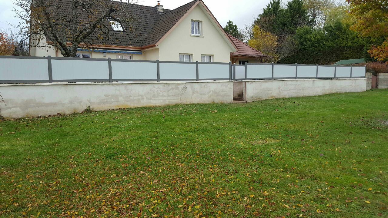 Clôture garde corps en aluminium