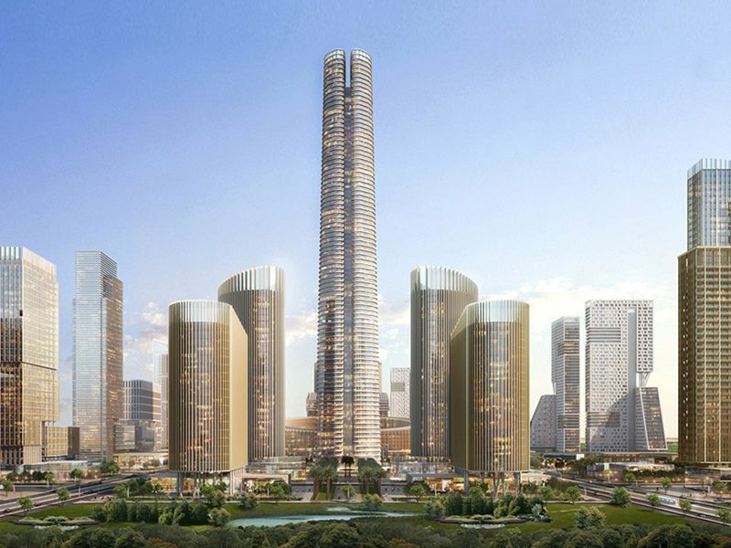 New Administrative Capital skyline showcasing real estate projects and investment opportunities