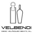 Un logotipo en blanco y negro para Velbendi Diego Velazquez Benito SL