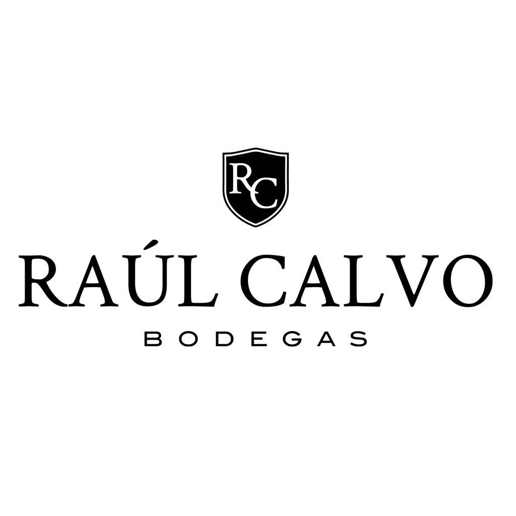 Un logotipo en blanco y negro para la bodega raul calvo.
