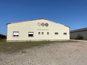 Bâtiment, façade de l'atelier