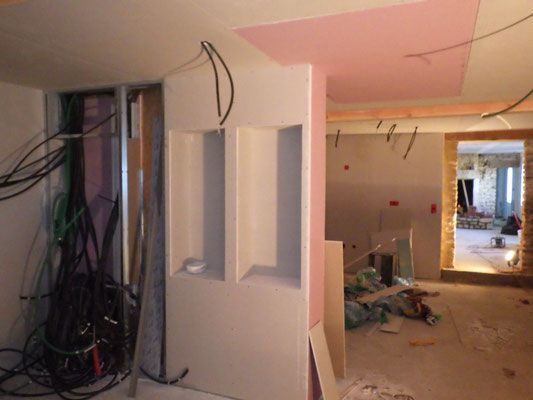 Cloison en Placoplâtre