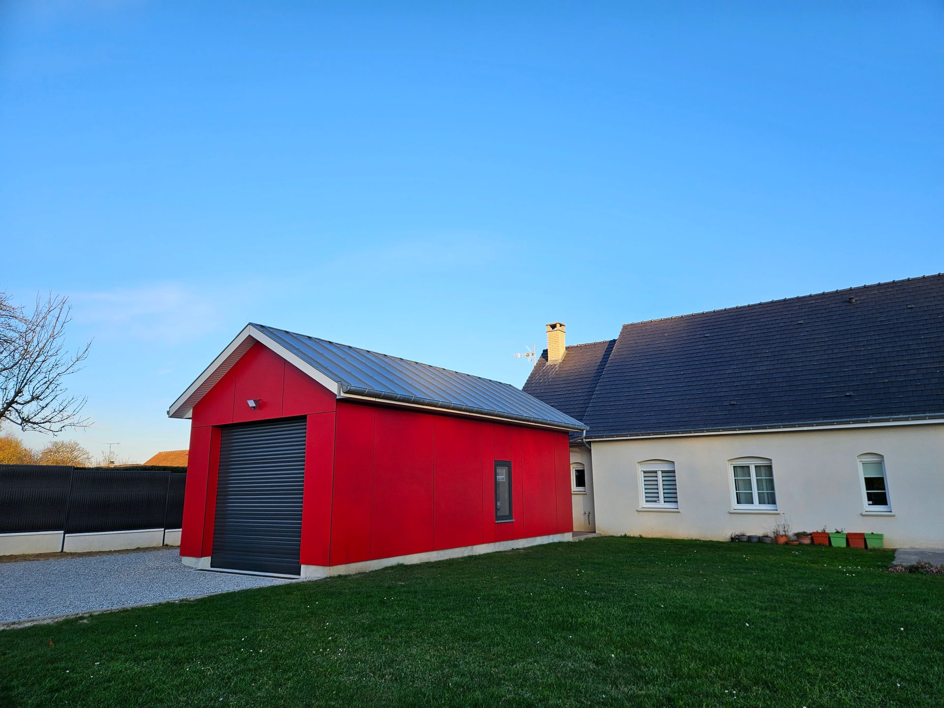 Création d'un garage
