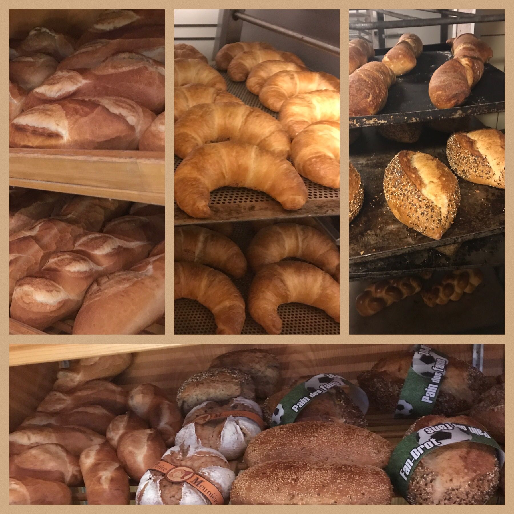 Croissants et pains - Boulangerie Ruchat