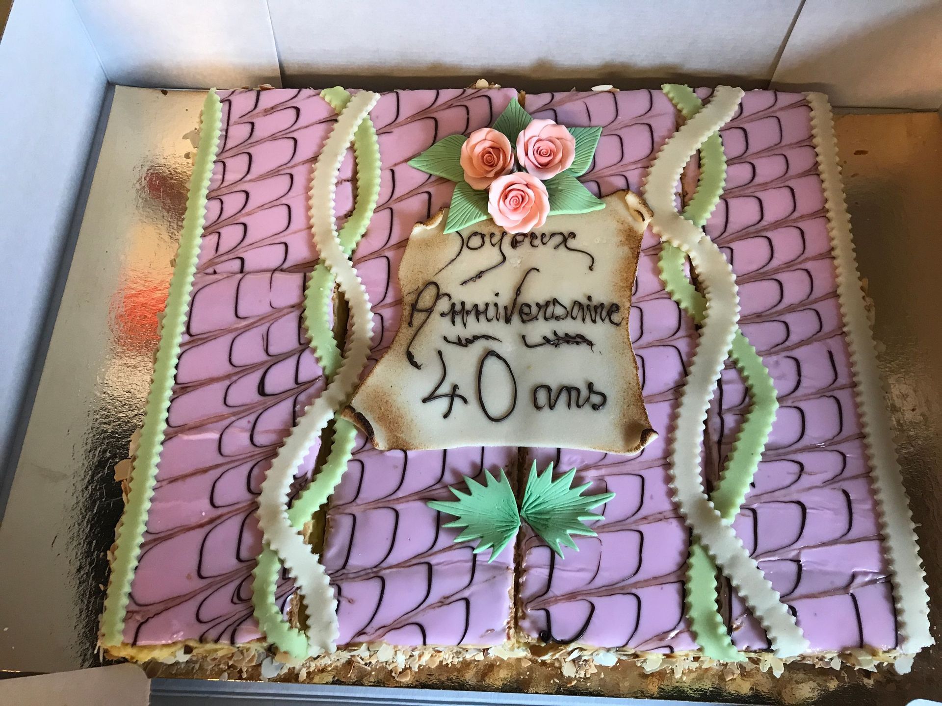 Gateau d'anniversaire - Boulangerie Ruchat