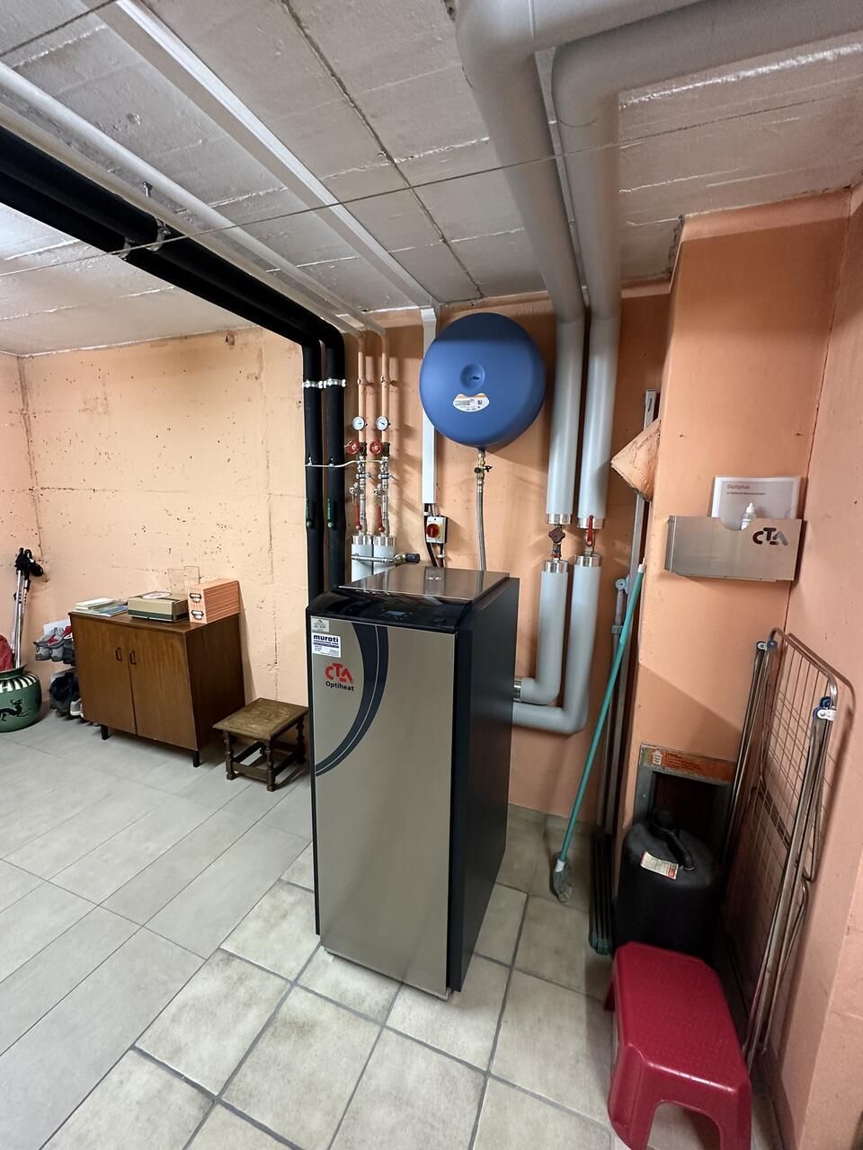 Heizungsanlage, Foto der Murati Gebäudetechnik GmbH