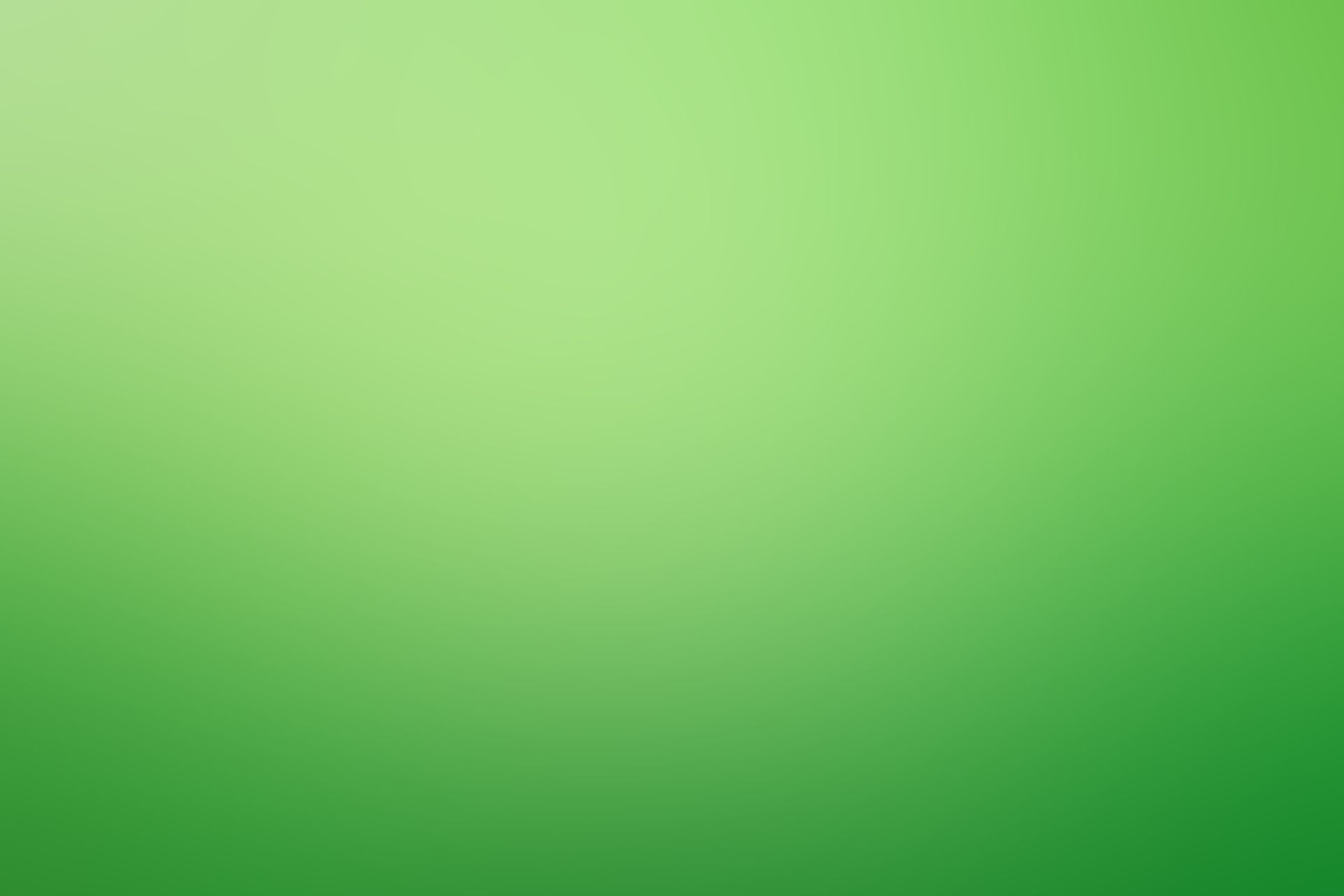 Dégradé du vert clair au vert plus foncé.
