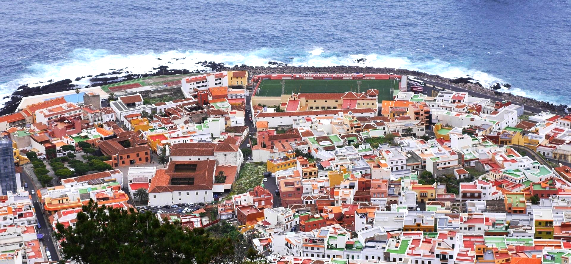 Fischerort Garachico am Meer auf Teneriffa