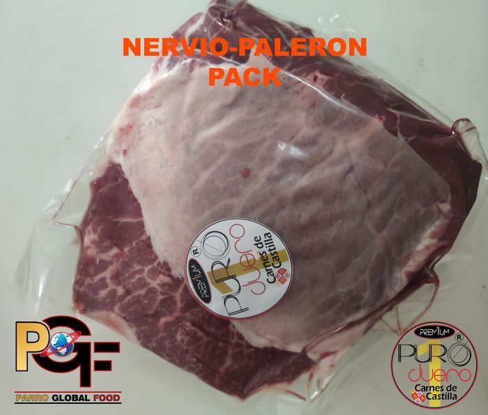 Un trozo de carne en una bolsa de plástico que dice