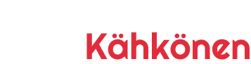 Red Kähkönen wordmark on white background