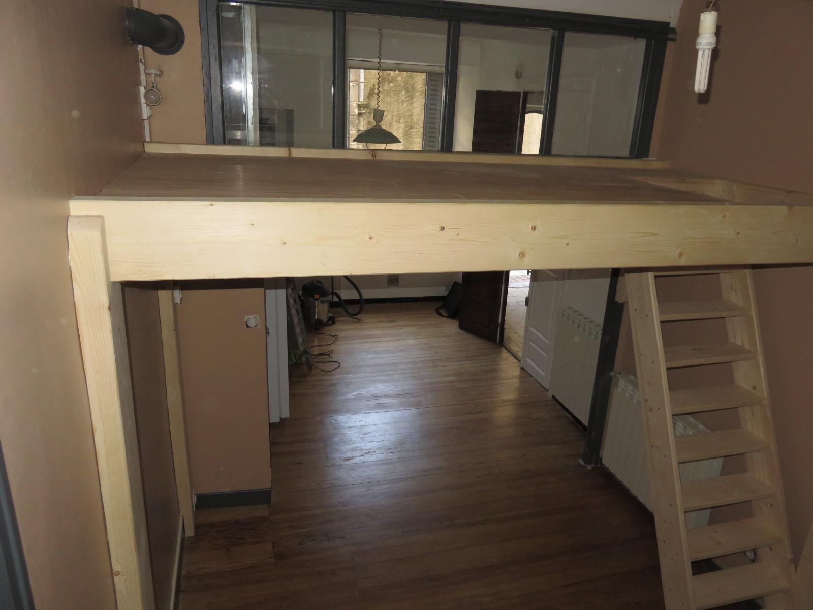 Mezzanine en bois