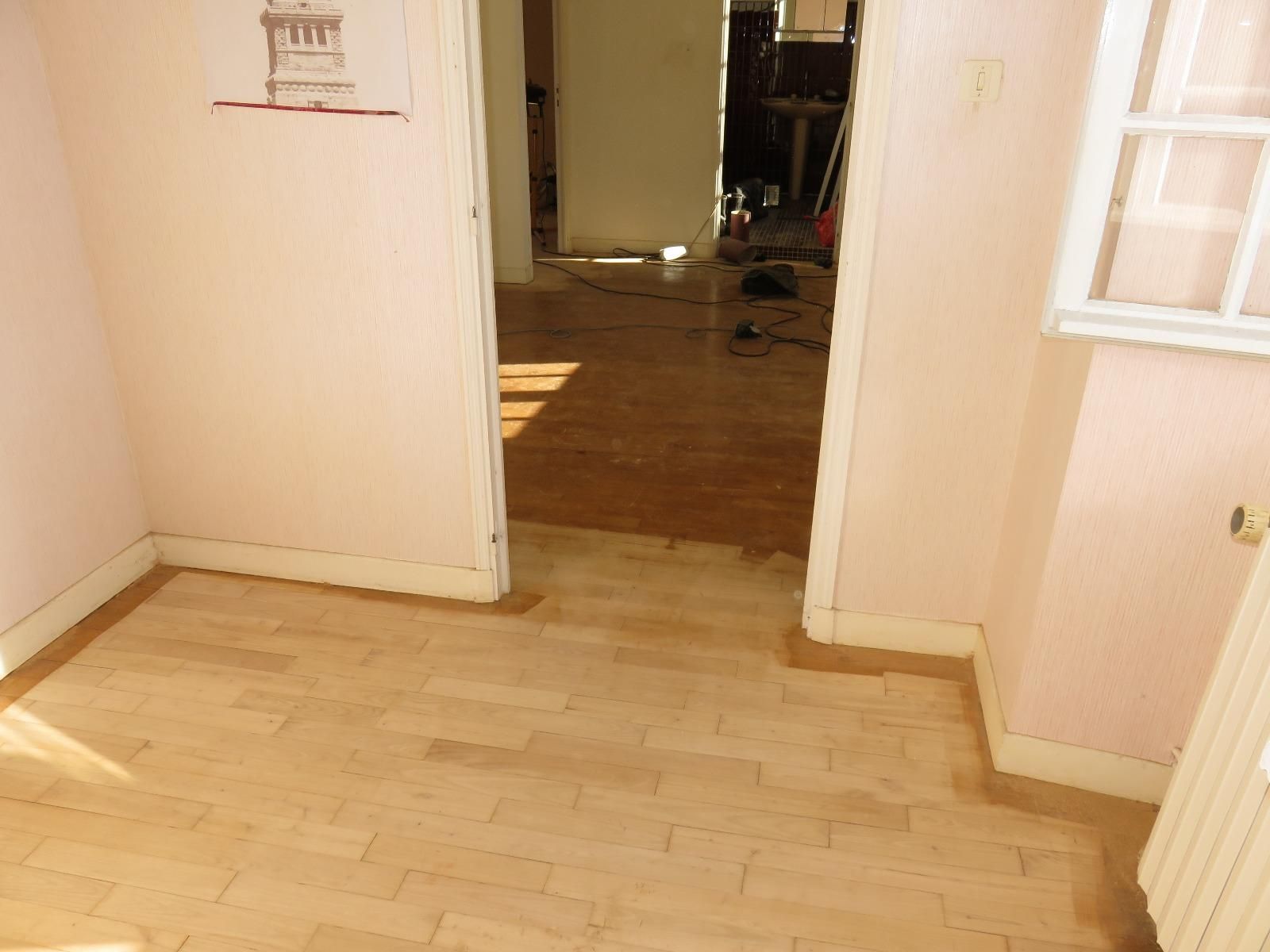 Délimitation entre le nouveau et l'ancien parquet