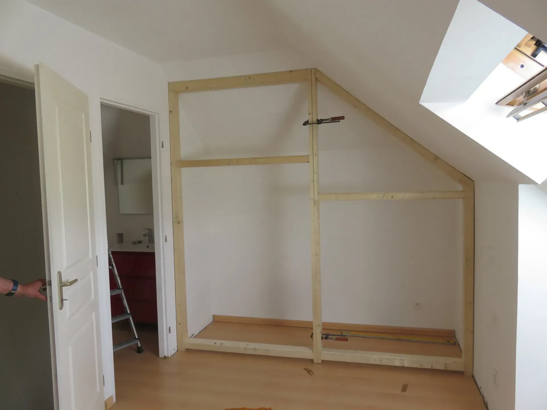 Structure d'un placard