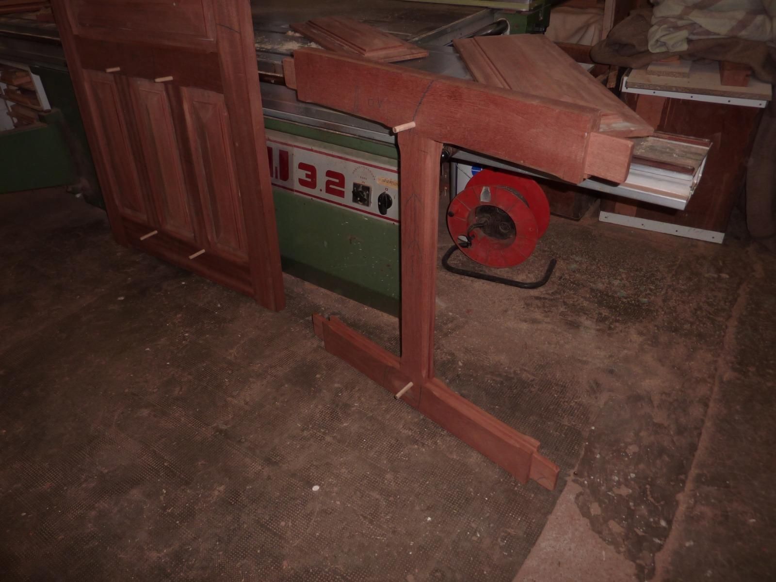 Petite partie d'une porte de garage