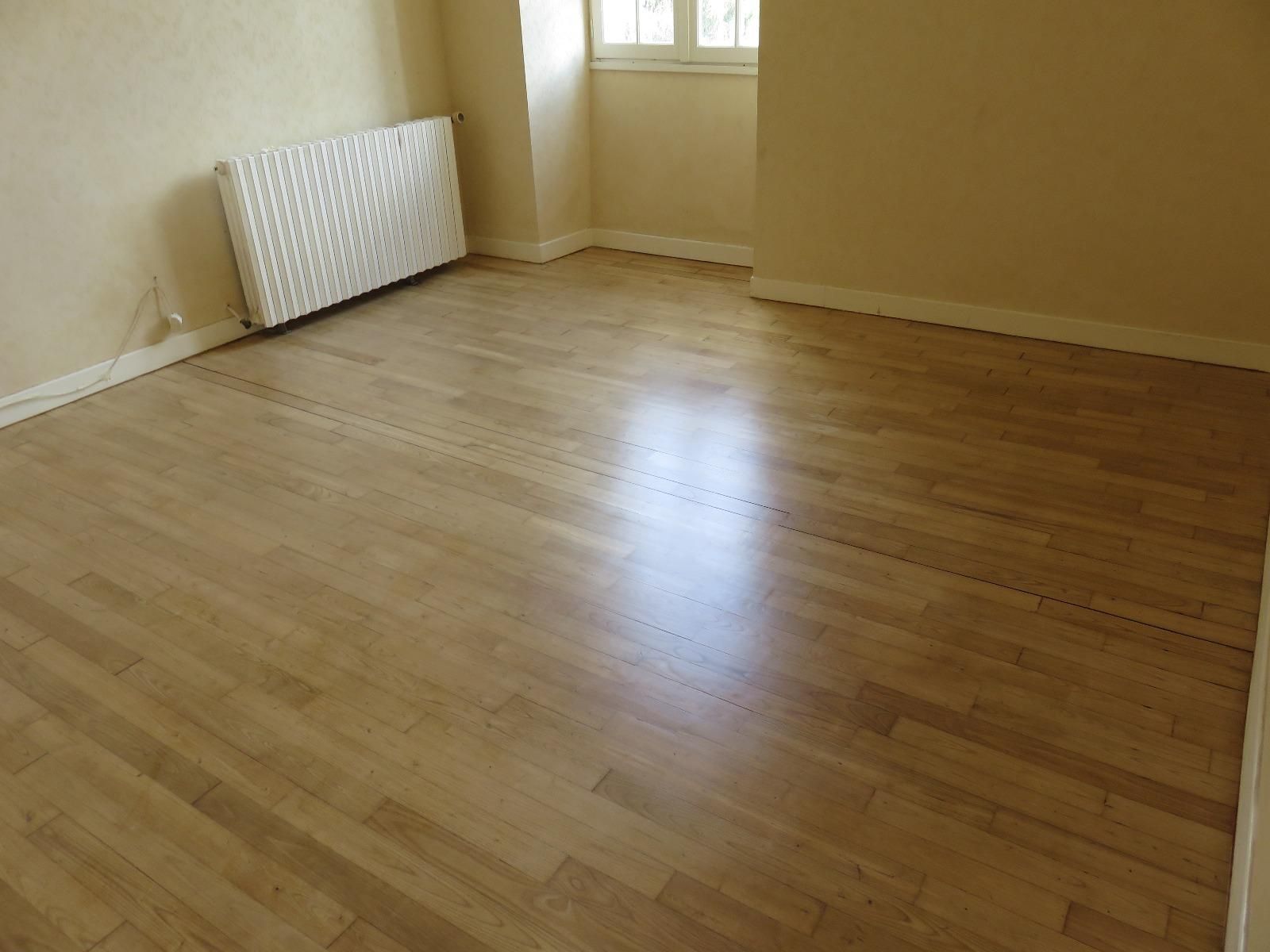 Parquet en bois brillant