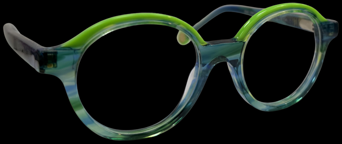 Lunettes vertes pour enfant