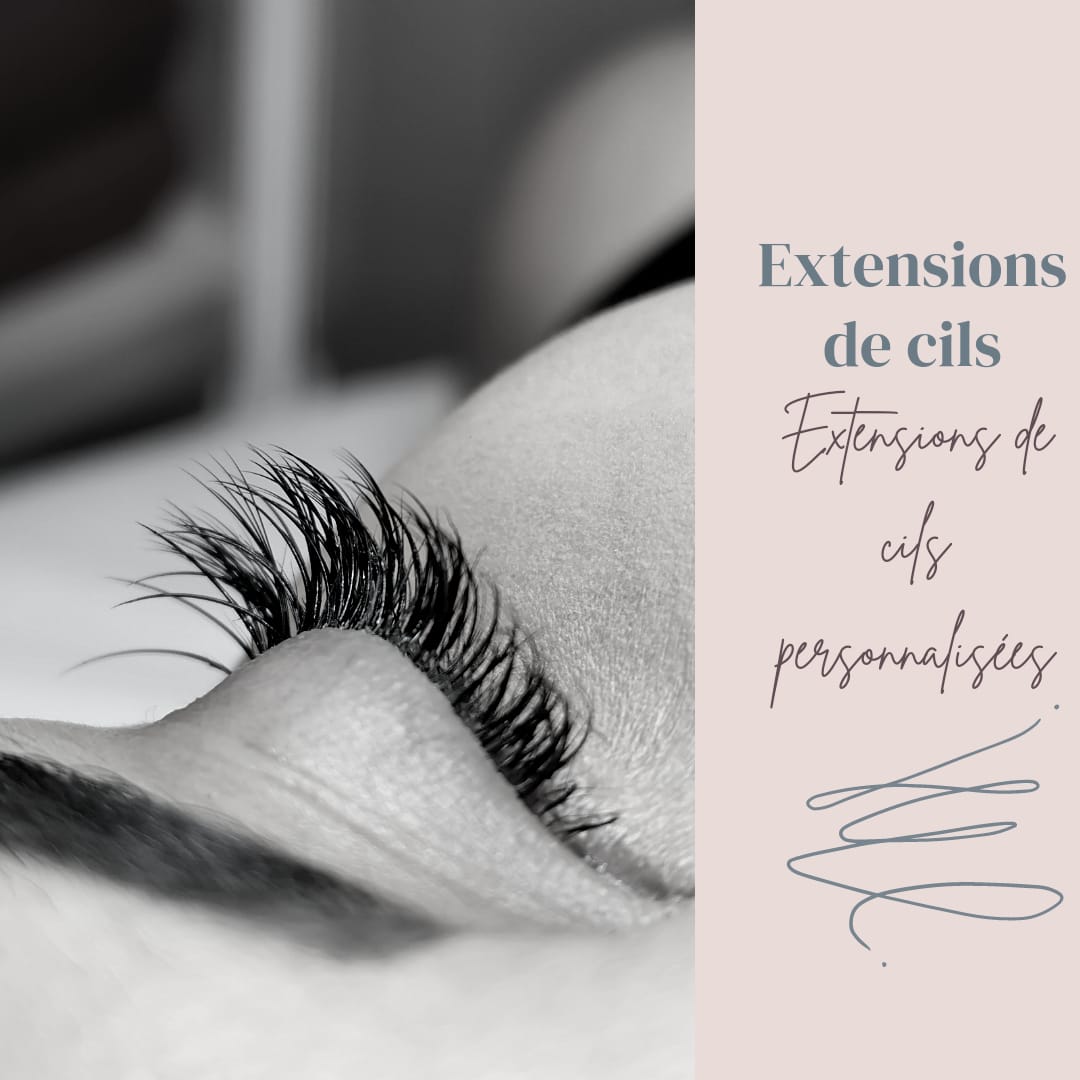 Démonstration extension de cils personnalisés