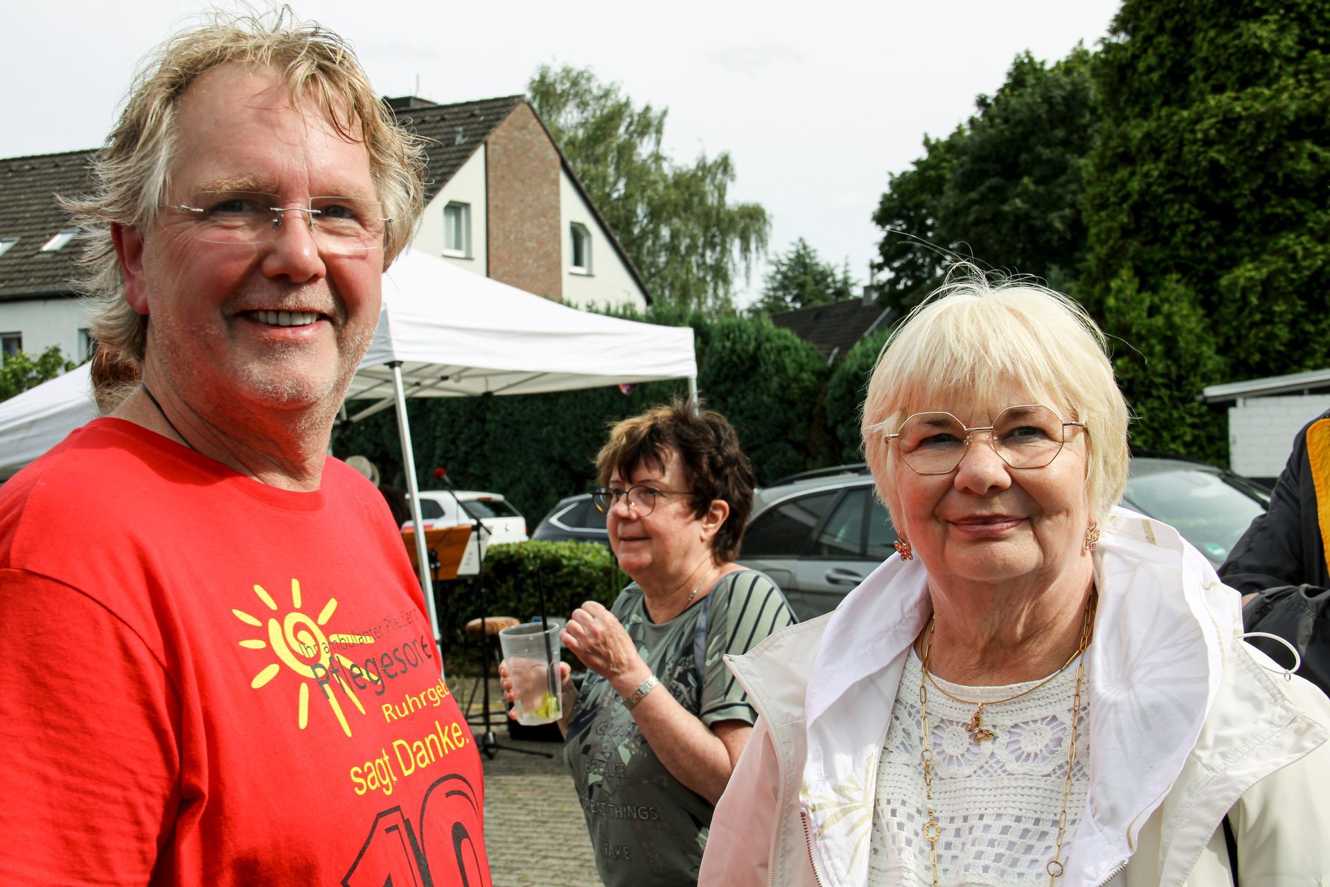 Rentner bei Veranstaltung