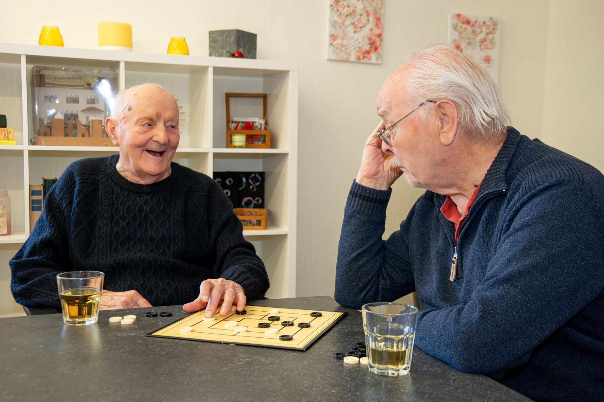 Rentner beim Spielen