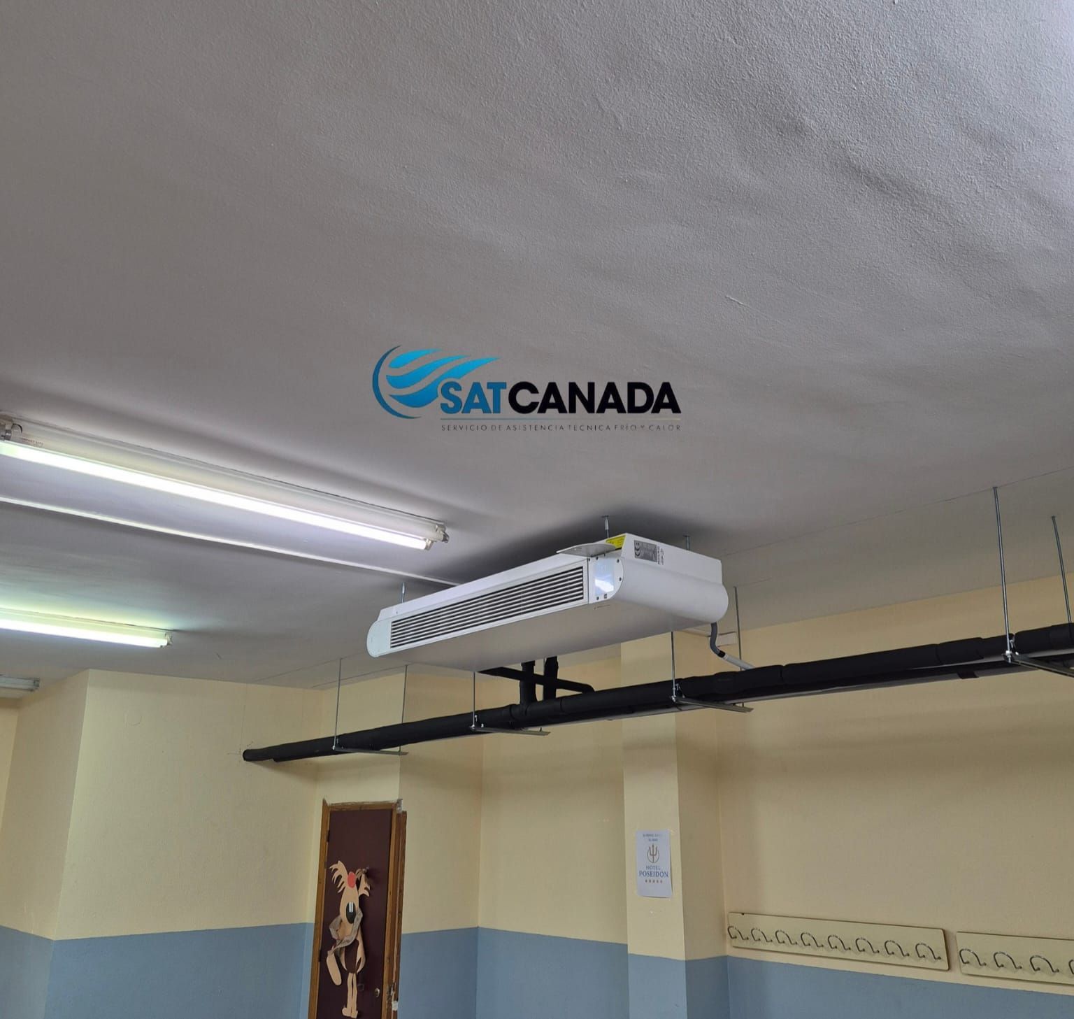 Instalación de bombas de calor exteriores