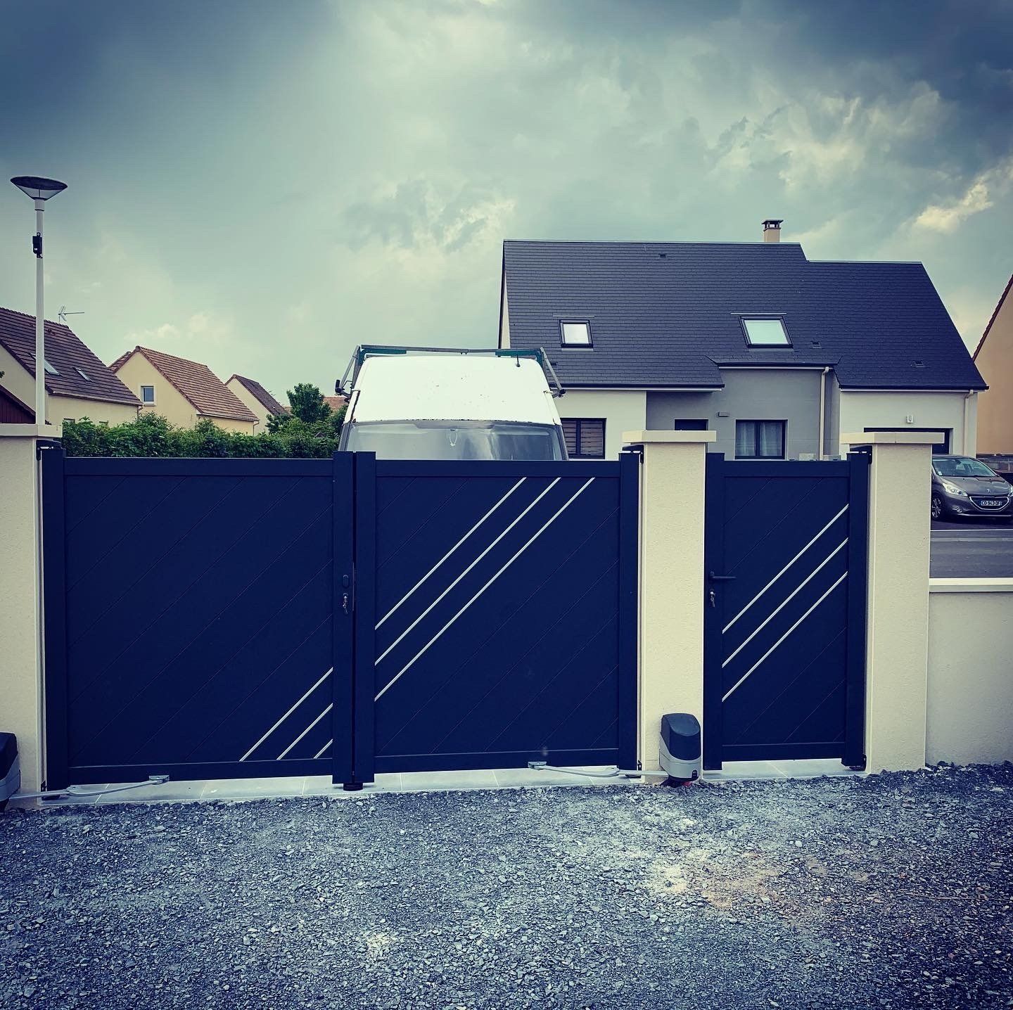 Portails et portillon en Normandie fait par Diot Automatisme