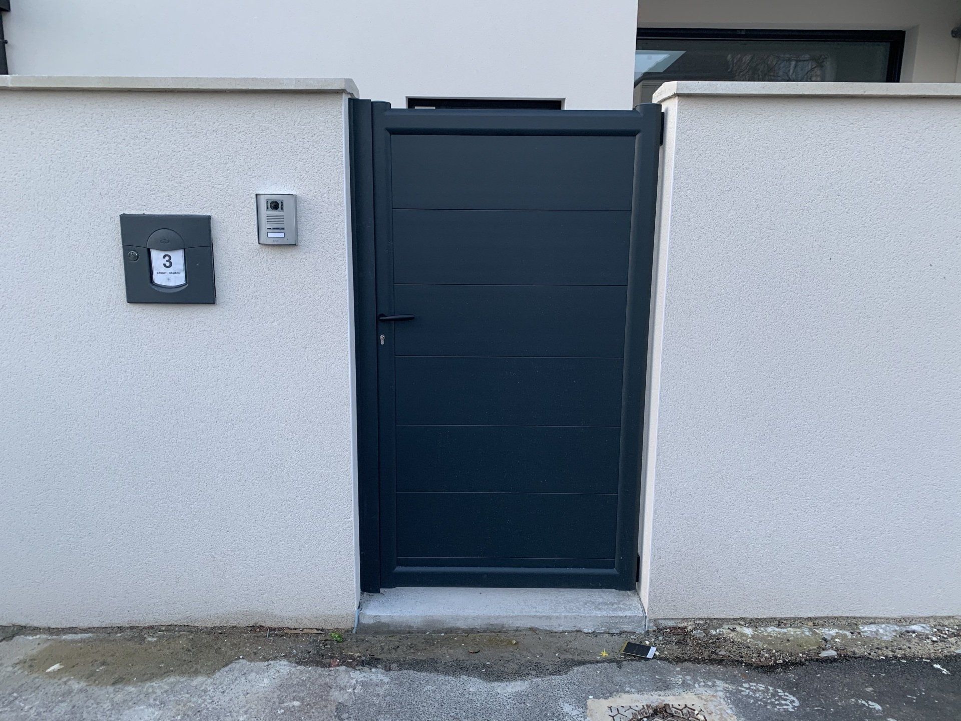 Portillon en Normandie réaliser par  Diot Automatisme