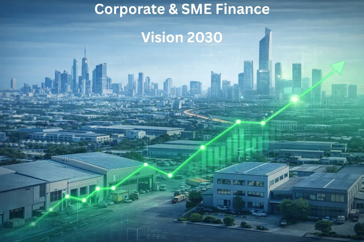 SME finance and sustainable growth supported by a banking-grade system aligned with Vision 2030