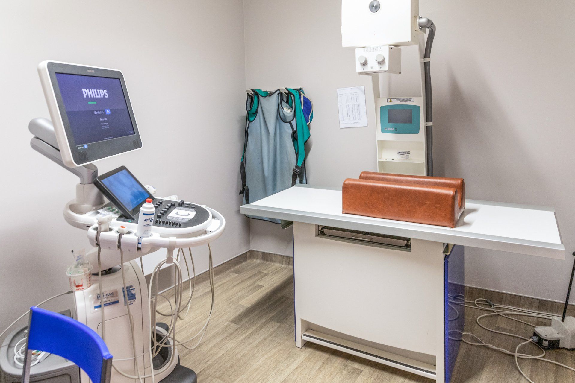 Salle d'examen vétérinaire