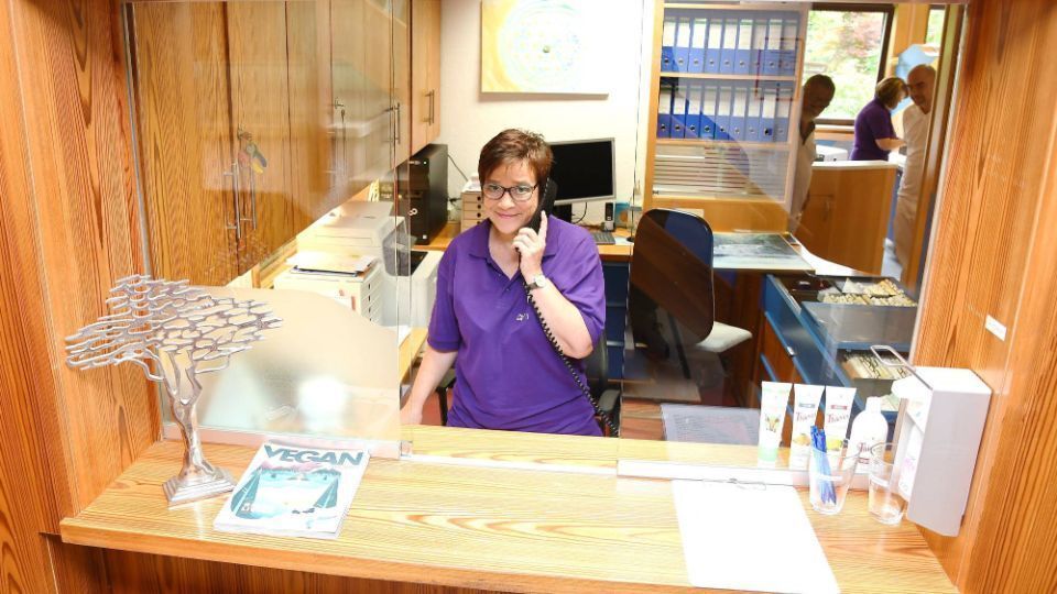 Zahnarzt Bernd Kreye Empfangsbereich