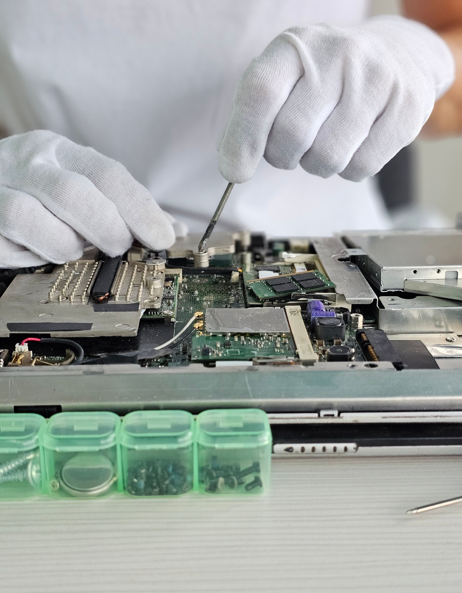 Récupération des composants d'un ordinateur