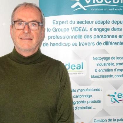 Didier Dubois, président fondateur du Groupe VIDEAL