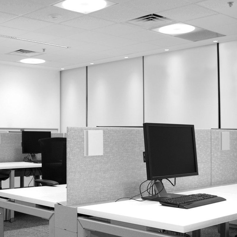 Poste informatique dans office