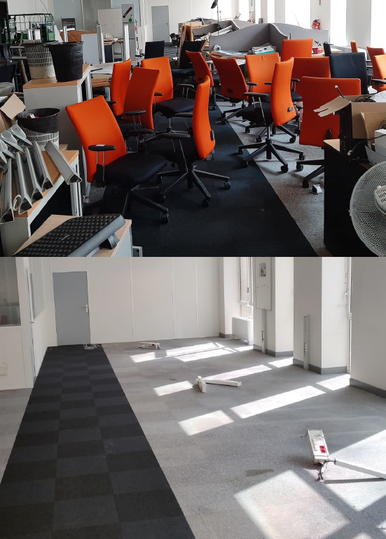 Curage dans une entreprise du Val-de-Marne