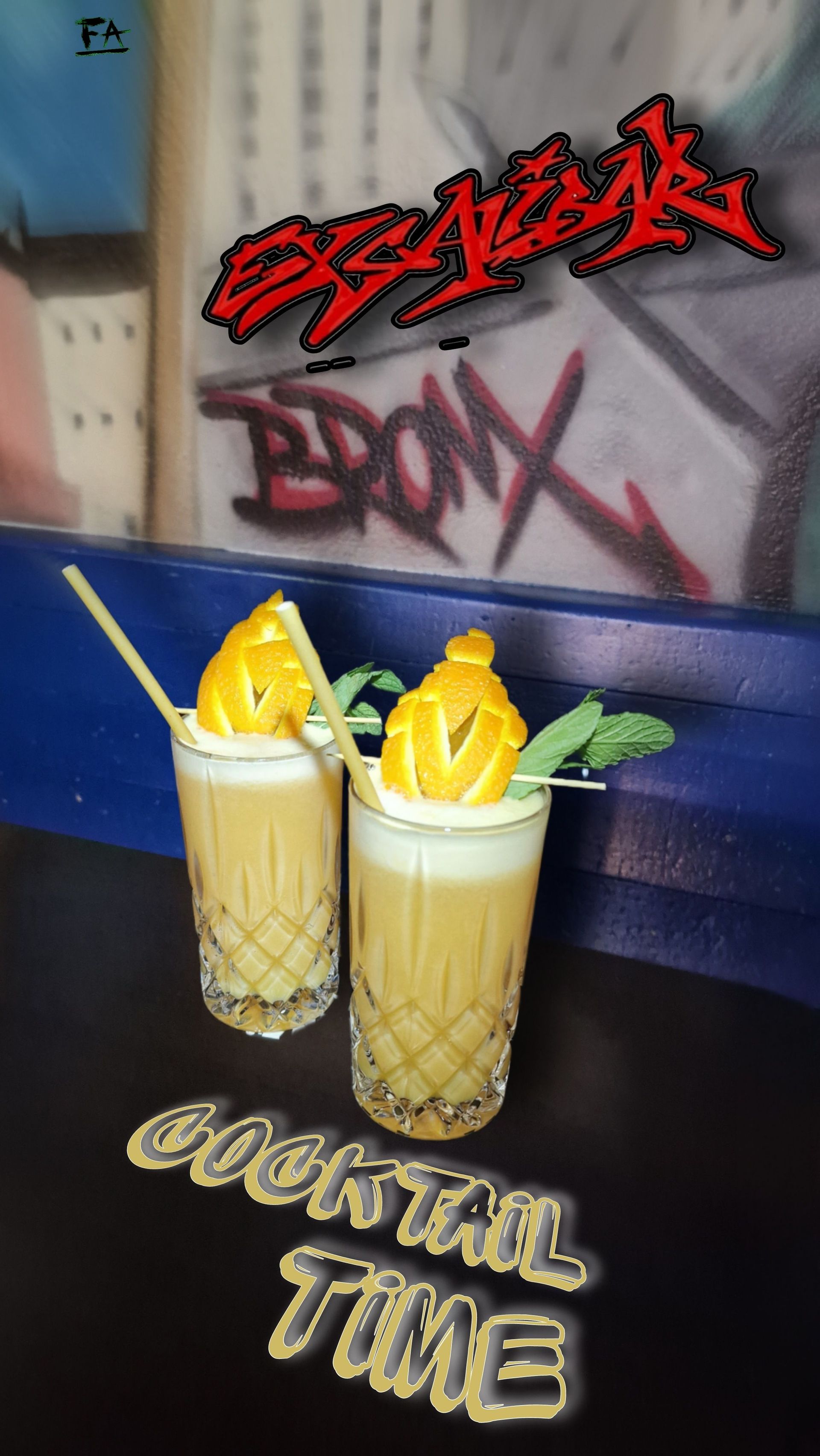 Foto vom Eingang der Excalibar GmbH mit Logo