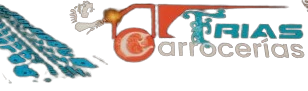 Logotipo con una 'T' estilizada y el nombre "TRIAS carrocer&iacute;as".