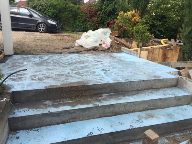 Escalier avant les travaux